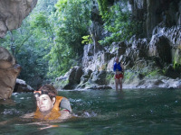 Swimming, Belize