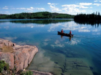 Canada luxury lodge, lake