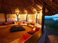 Zanzibar beach accomodation, Matemwe_Lodge seats
