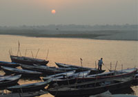 Sunset on a small group holiday