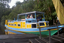 Borneo ecolodge, boat