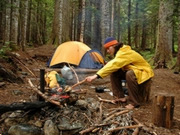 Camping holidays, main image