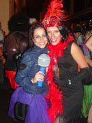 Girls at the carnival, Lanzarote. Photo by Lanzarote Tourist board