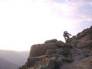 Challenging mountain biking, main image
