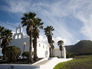A Lanzarote church. Photo by Nick Haslam