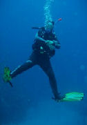 Diving man