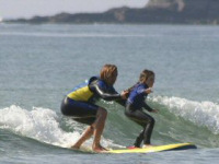 Surfing in Cornwall