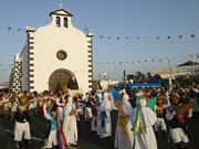 Romería de Los Dolores, Mancha Blanca. Photo by Lanzarote Tourist Board