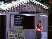 Fish shack, Cayman Islands. Photo by Cayman Islands Tourist Board
