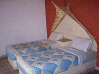 Bedroom, Gambia ecolodge