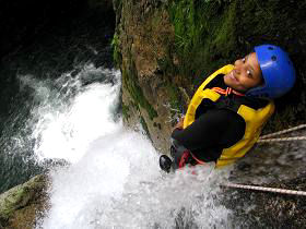 Canyoning day trips in Japan
