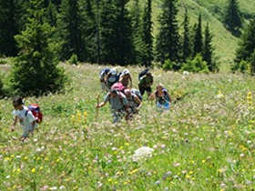 French Alps family activity holiday