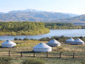 Siberia holiday, nature and culture