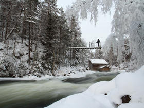 Winter adventure holiday in Finland