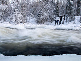 Winter adventure holiday in Finland