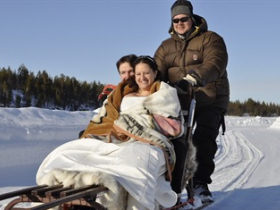 Wedding in Lapland, Finland