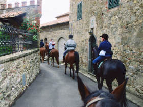 a medieval village