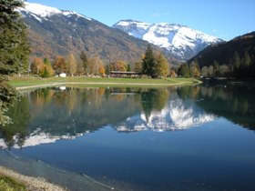 Family activity holiday in the French Alps