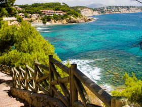The view from one of the coastal walks.