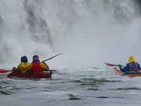 Sea kayaking in Patagonia, Chile