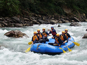 Rafting holiday in Nepal