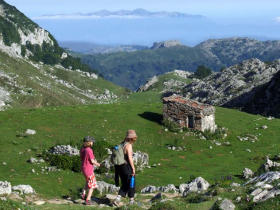 Family activity holiday in the Asturias, Spain