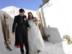 Wedding in Lapland, Finland