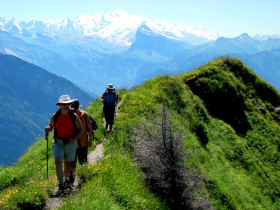 French Alps self guided walking holiday