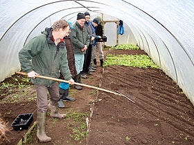 Organic gardening course in Scotland