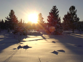 Snow shoeing holiday in Ramsau, Germany