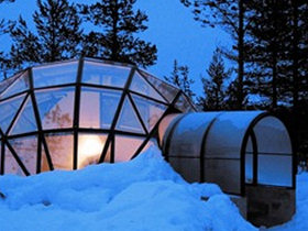 Igloo family holiday in Lapland