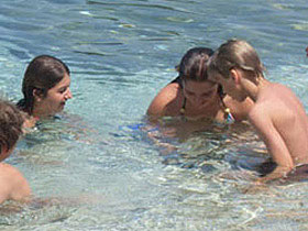 Family experience holiday in Greece