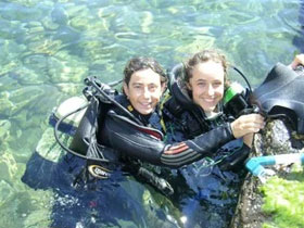 Beach and diving holiday in Sardinia, Italy