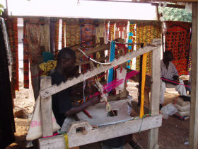 Kente weaving tour, Ghana