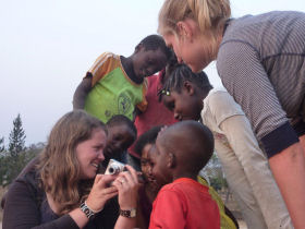 Book bus project in Zambia refugee camp