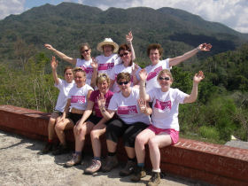 Charity trek in Cuba