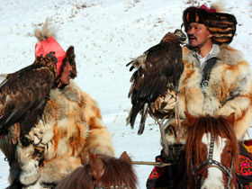 Golden Eagle Festival in Mongolia