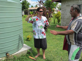 Community volunteering in Fiji