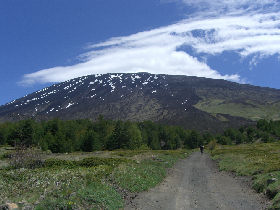 Mt Etna trek for charity, Italy