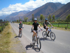 Charity bike rides in Peru, Andes to Amazon