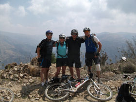 Charity bike rides in Peru, Andes to Amazon