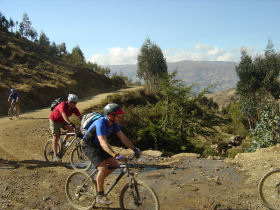 Charity bike rides in Peru, Andes to Amazon