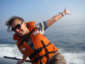 Volunteering with dolphins in Peru
