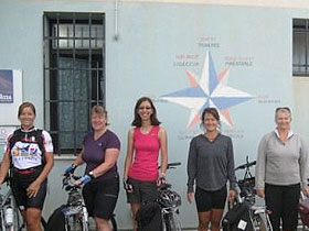 Family cycling holiday in Sardinia