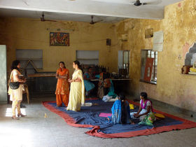 Community slum volunteering India