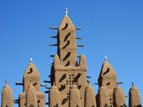 Music festival on the Niger River, Mali