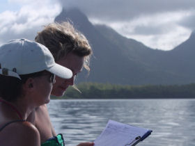 Mauritius marine research project