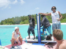Maldives marine conservation project