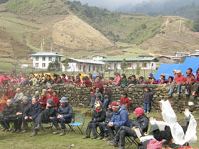 Bhutan remote trekking holiday, Merak & Sakten
