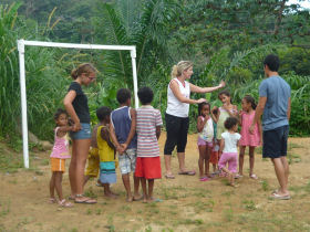 Unbranded Sports volunteering in Brazil